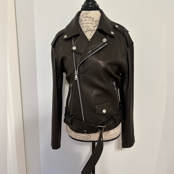 Brand New w/o tags Leather Jacket